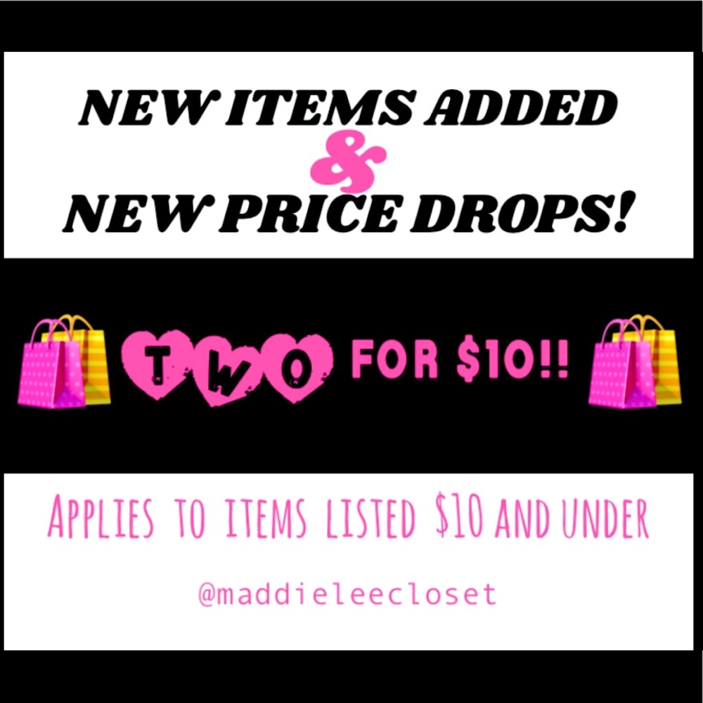 🛍 TWO for $10 🛍